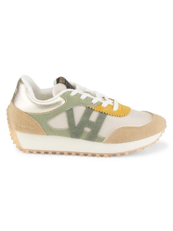 adidas gazelle silver green womens Tennessee Colorblock Tennis Shoes – Halls l Real Deals