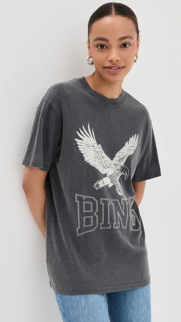ANINE BING Lili Tee Retro Eagle 6