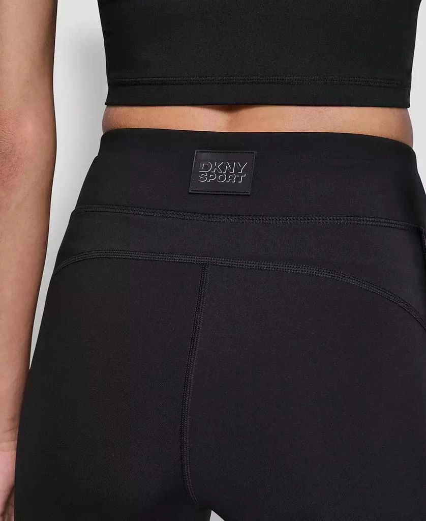 DKNY Women's High Waist Bootcut Warm Lined Fitness Pants 4