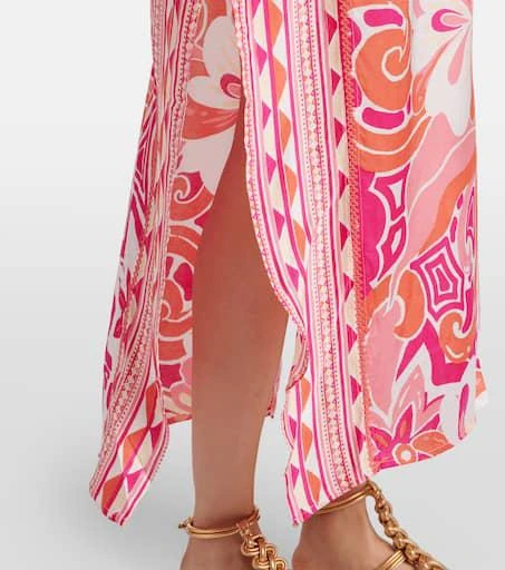 Poupette St Barth Amaya floral kaftan 5