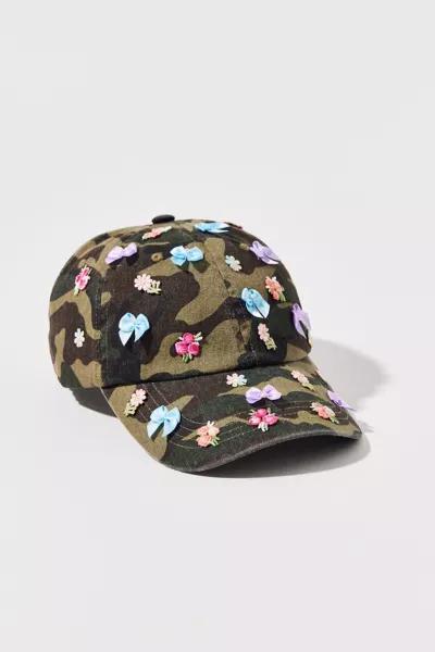 Urban Outfitters Camo Bow Baseball Hat