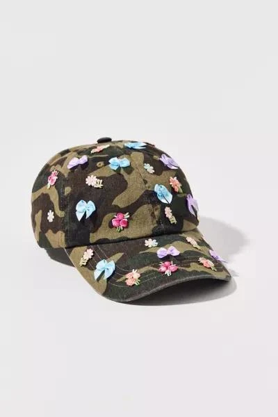 Urban Outfitters Camo Bow Baseball Hat 2