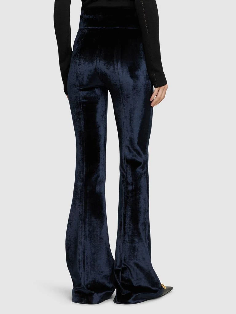 GALVAN Bonded Velvet High Waisted Pants 2