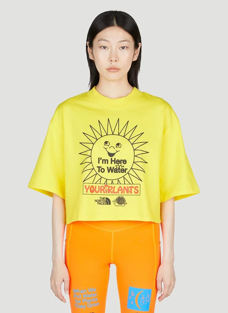 The North Face Cropped Print T-Shirt 1