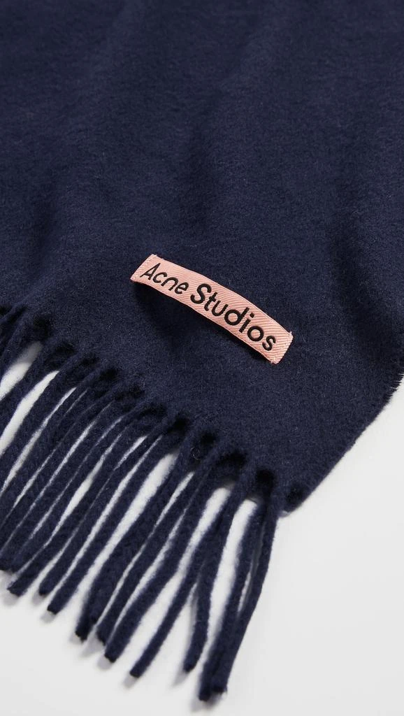 Acne Studios Oversized Fringe Wool Scarf 3