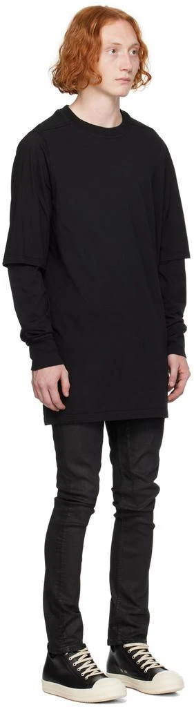 Rick Owens Black Porterville Hustler Long Sleeve T-Shirt 2