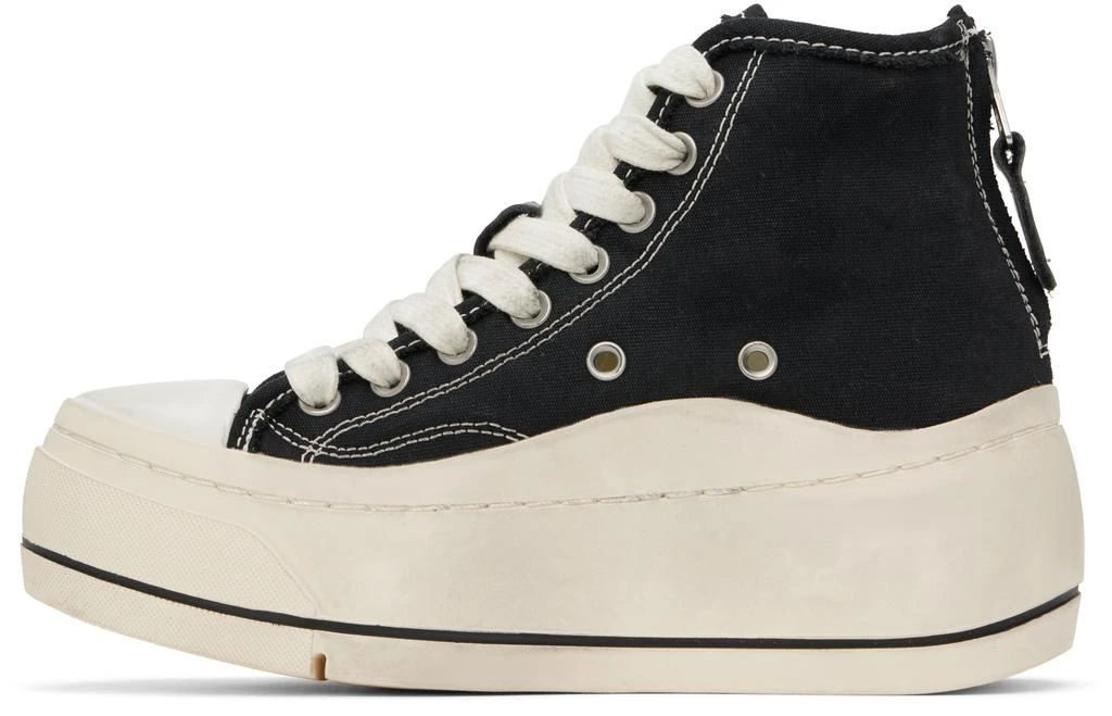 R13 Black Kurt High Top Sneakers 3