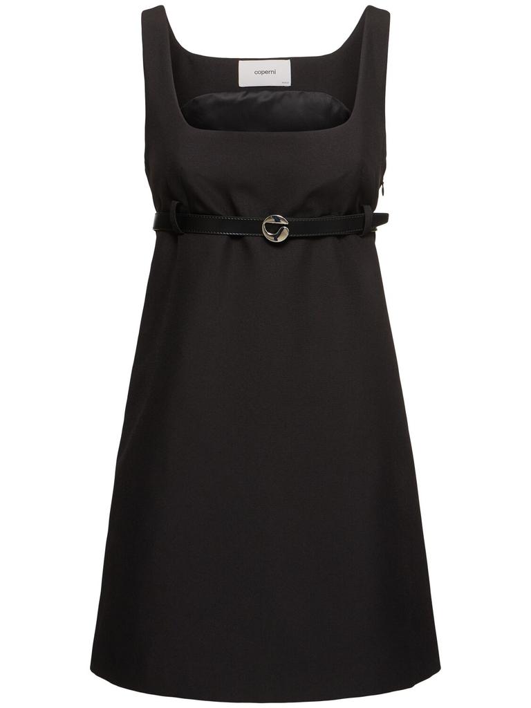 COPERNI Belted Tailored Mini Dress