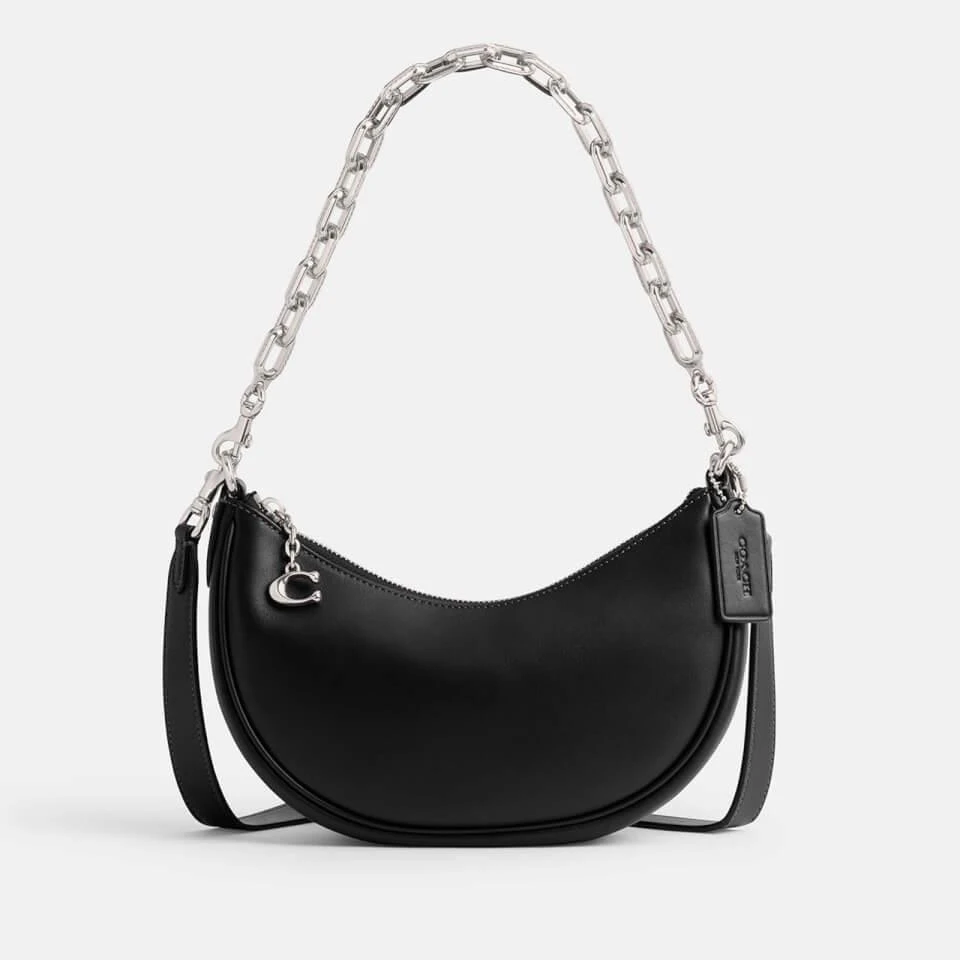 Coach Coach Mira Crescent Glove-Tanned Leather Shoulder Bag 1