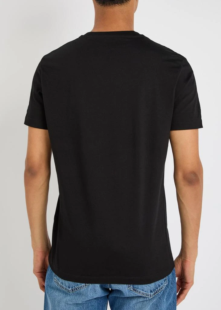 Versace Logo-embroidered cotton T-shirt 3