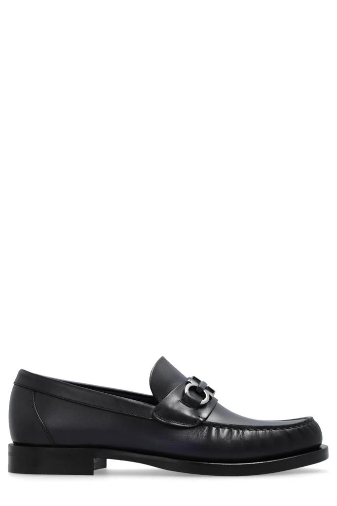 Salvatore Ferragamo Ferragamo Gancini Plaque Slip-On Loafers 1