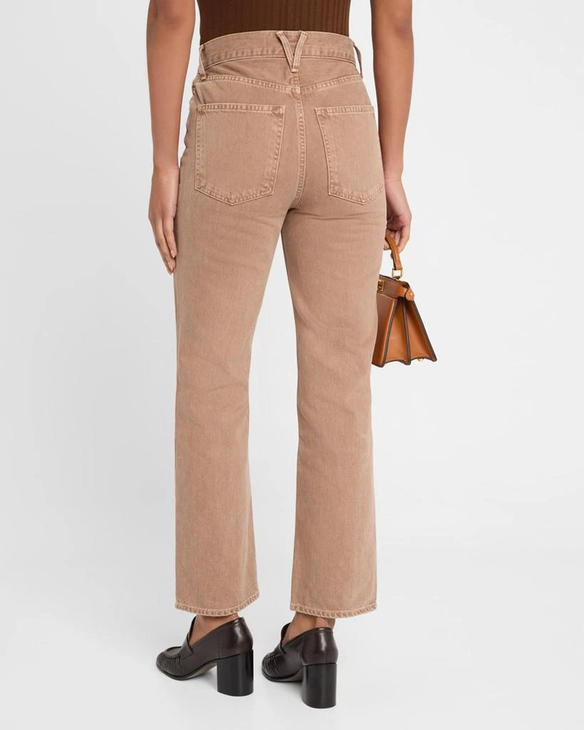 VERONICA BEARD Daniela High-Rise Ankle Straight Jeans 3