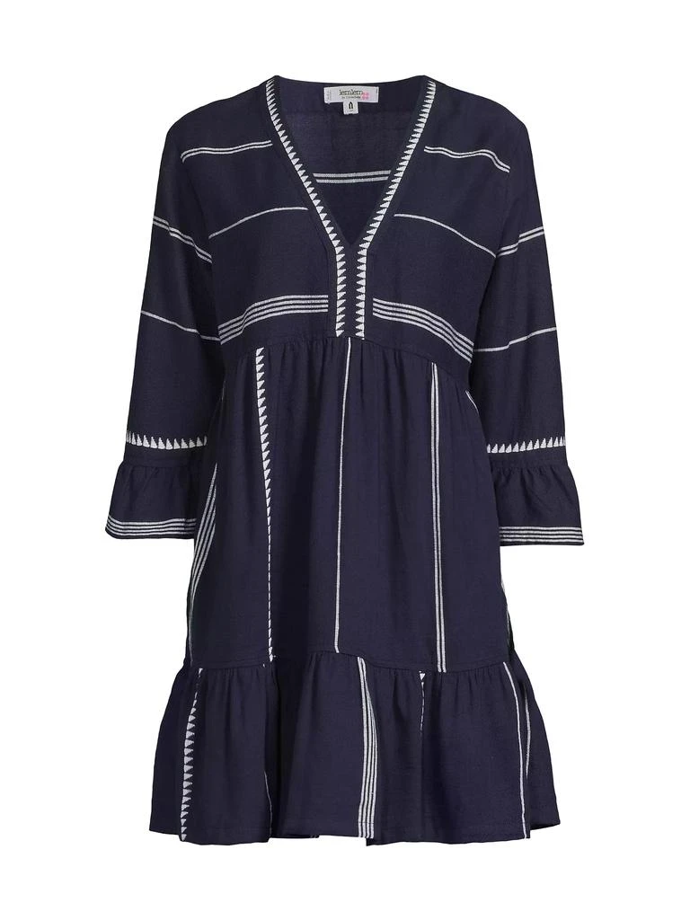 LEMLEM Hanna Bell-Sleeve Minidress 1