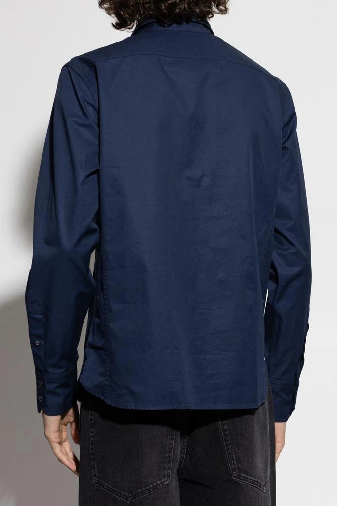 Tom Ford Tom Ford Chest Pocket Long Sleeved Buttoned Shirt 3