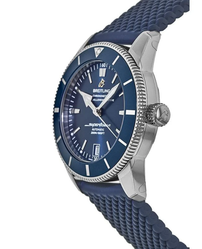 BREITLING Breitling Superocean Heritage Automatic 42 Blue Dial Rubber Strap Men's Watch AB2010161C1S1 3