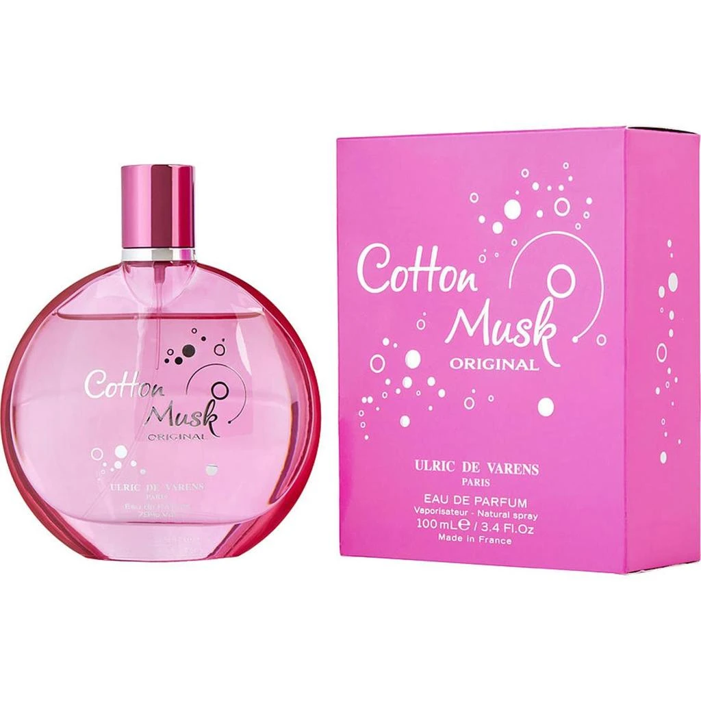 ULRIC DE VARENS 3.4 oz Cotton Musk Eau De Parfum Spray for Women 1