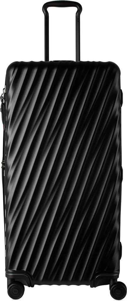 Tumi Black Large Rolling Trunk Suitcase 4