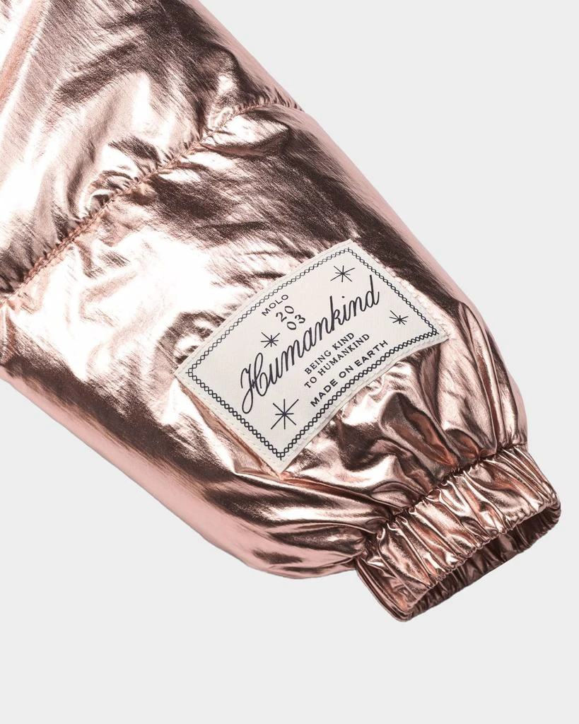 MOLO Girl
s Hansine Water-Repellent Metallic Puffer Jacket, 8-14 6