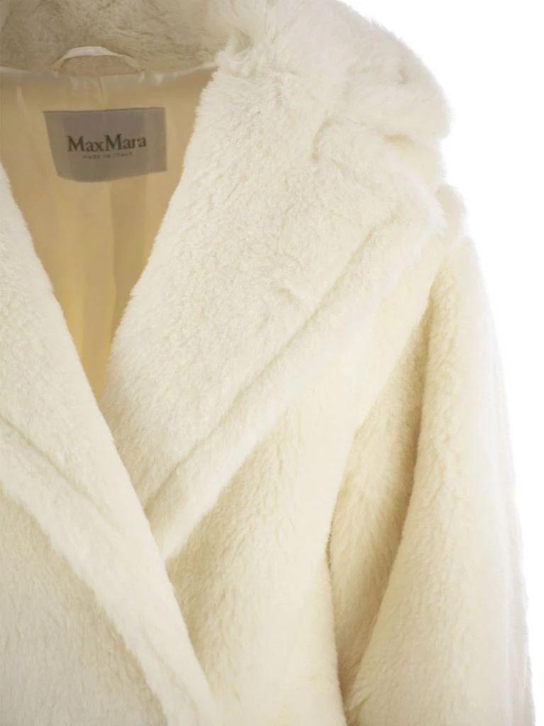 Max Mara Max Mara Espero Teddy Button-Up Short Coat 4