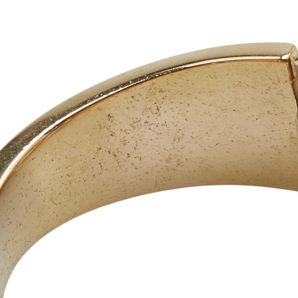 Salvatore Ferragamo Gancini gold Leather Bangle (Pre-Owned) 5