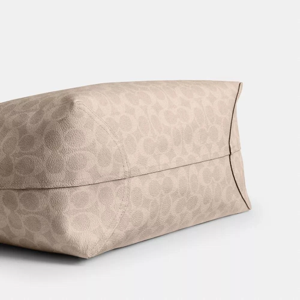 Coach City Tote Bag In Signature Canvas 6