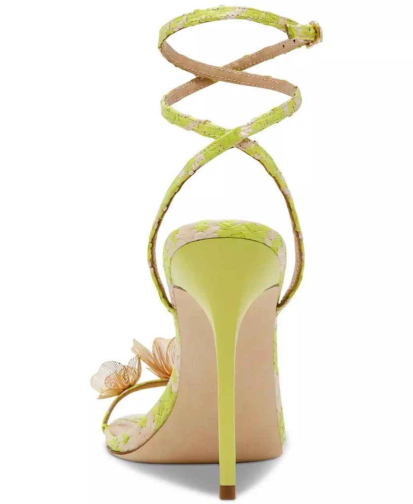 Steve Madden Women's Sheila Floral Embellished Stiletto Sandals 3