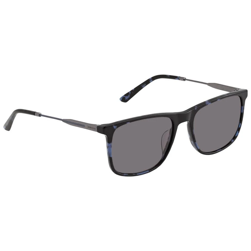 Calvin Klein Grey Rectangular Men's Sunglasses CK20711S 455 55 1