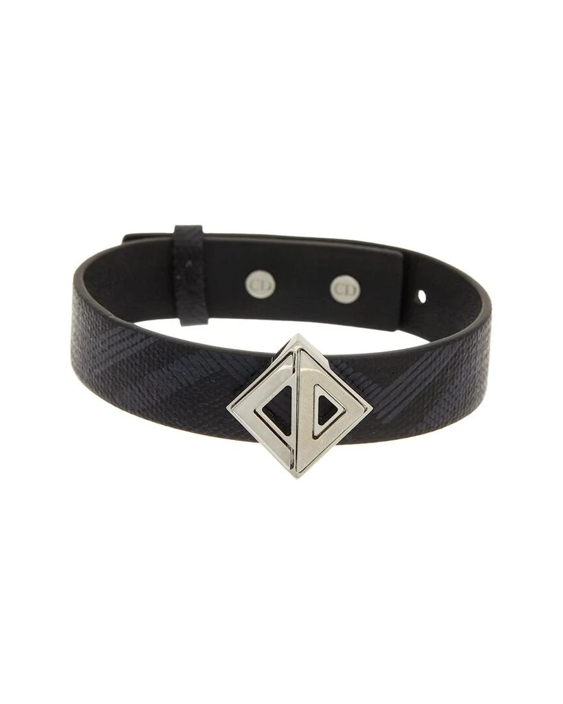 Dior CD Signature Leather Bracelet 1