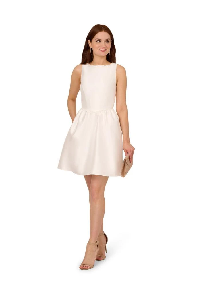 Adrianna Papell Pearl mikado dress 4