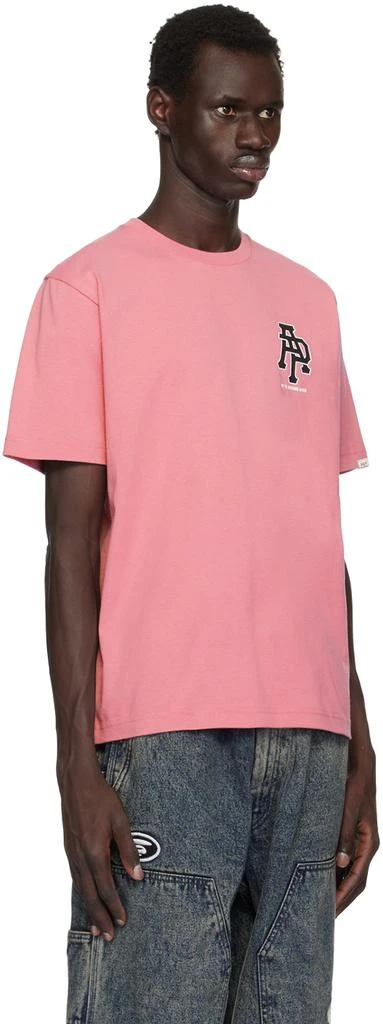 AAPE by A Bathing Ape Pink Logo Short Sleeve T-shirt 2