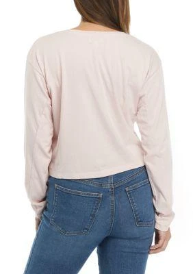 TRUE CRAFT Craft Long Sleeve Seamed Henley Shirt 2