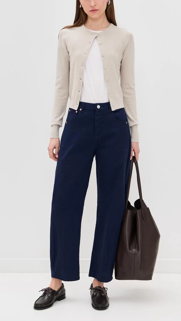 PARKE Cotton Twill Horseshoe Pants 4