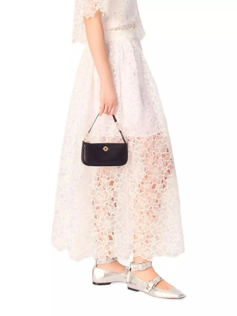 Maje Floral Lace Maxi Skirt 5