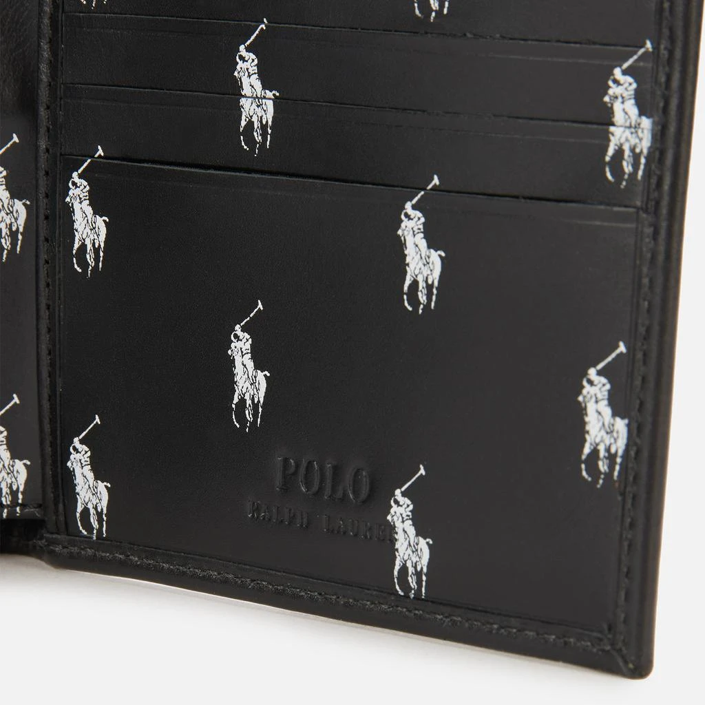 Polo Ralph Lauren Polo Ralph Lauren Men's Internal All Over Print Bifold Wallet - Black/White 4