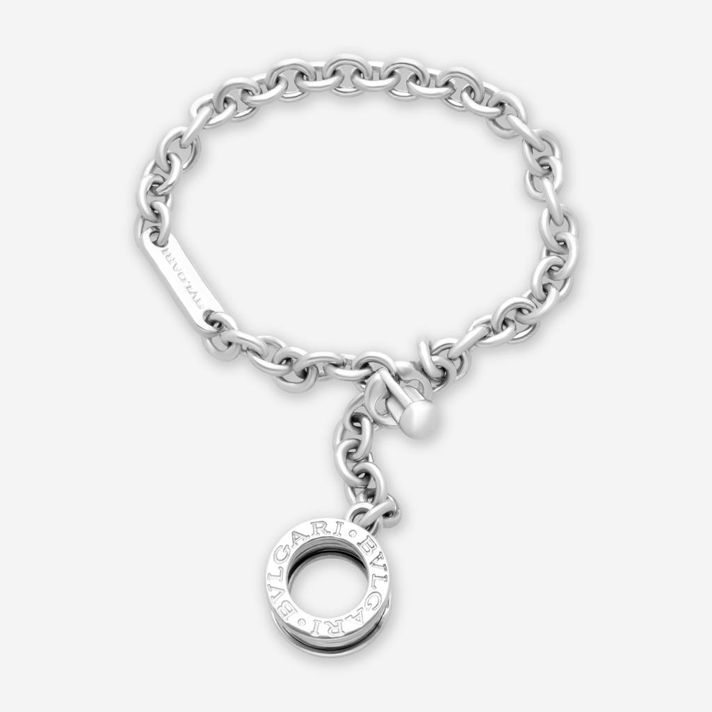 BVLGARI Bulgari B.Zero1 Sterling Silver Key Ring PC852173