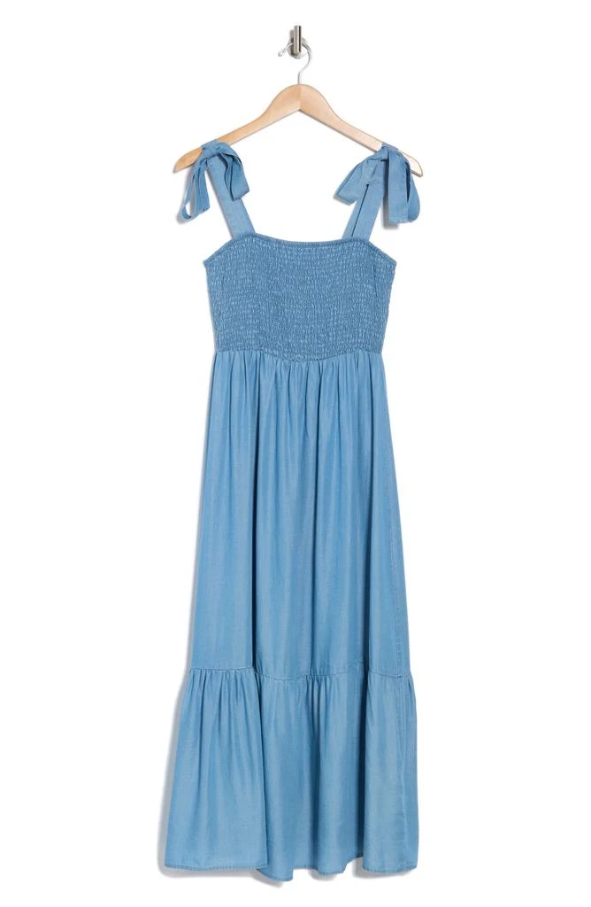 Blu Pepper Tie Shoulder Midi Dress 3
