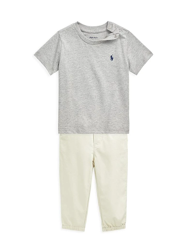 Ralph Lauren Baby Boy's Flat Front Joggers 2