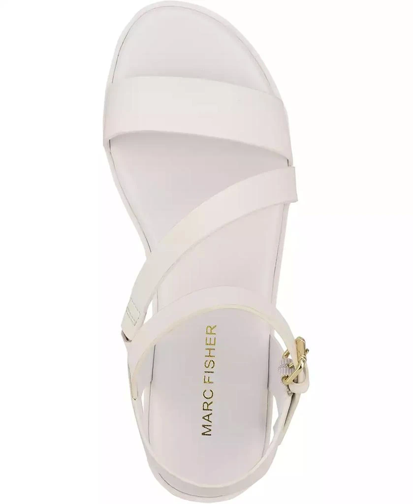 Marc Fisher Women's Grandie Treaded Flatform Wedge Sandals 4