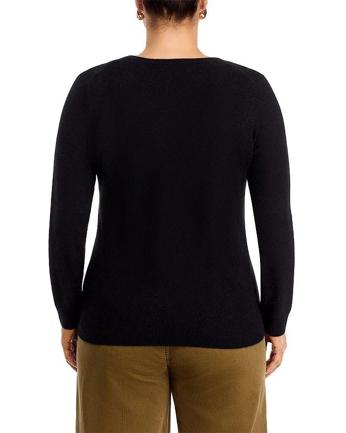 Bloomingdale's C by Bloomingdale's V-Neck Cashmere Sweater - Exclusive 7