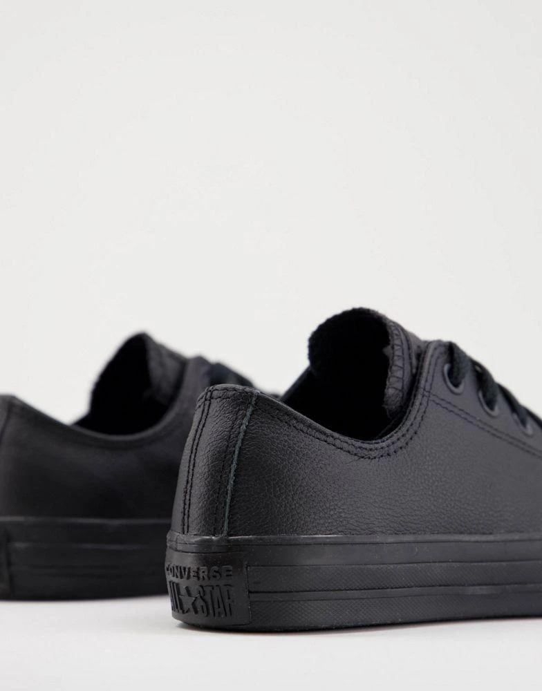 Converse Converse Chuck Taylor All Star Ox trainers in black mono 2