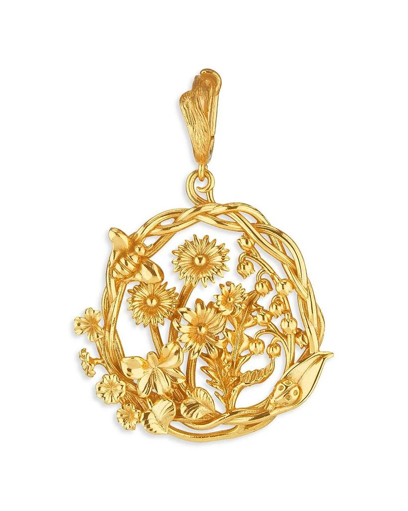 Capucine De Wulf Meadow Wildflower Pendant in 18K Gold Plated from Bloomingdale
s