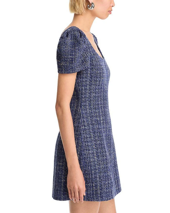 AQUA Tweed Mini Dress - Exclusive 4