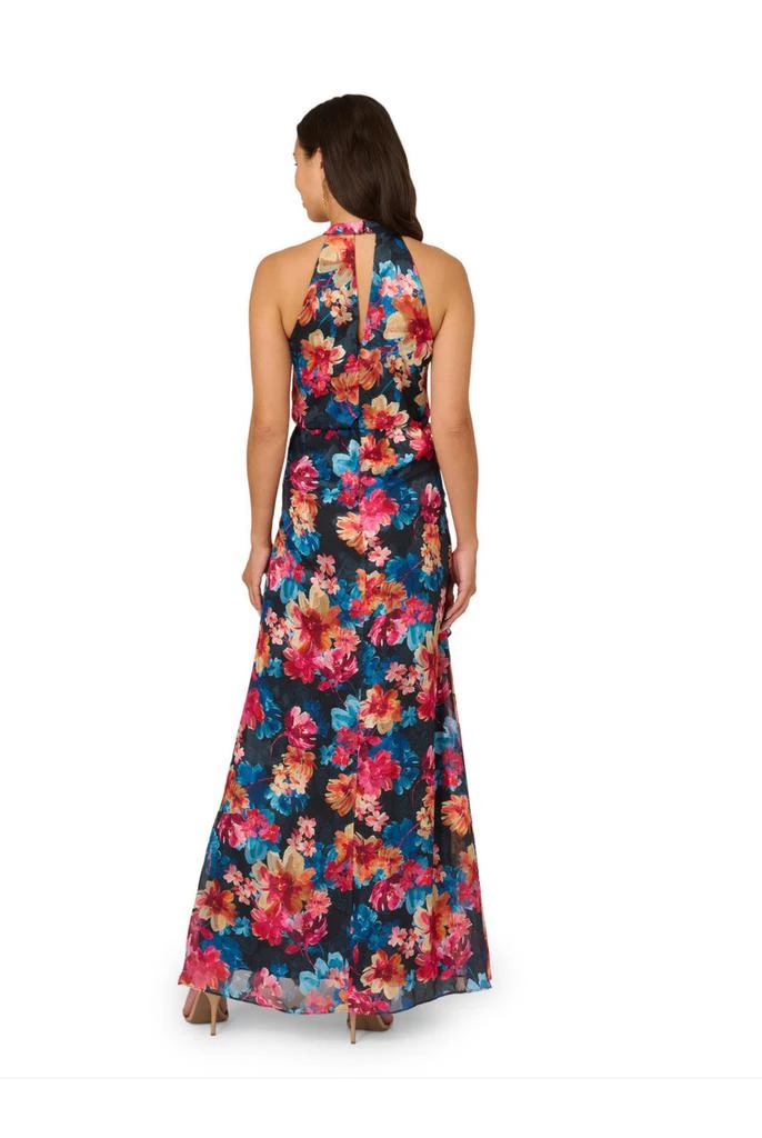 Adrianna Papell Printed mermaid dress 2