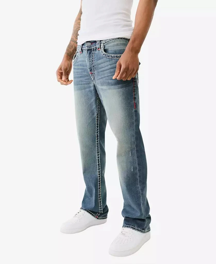 True Religion Men's Billy Bootcut Super T Flap Jeans 3
