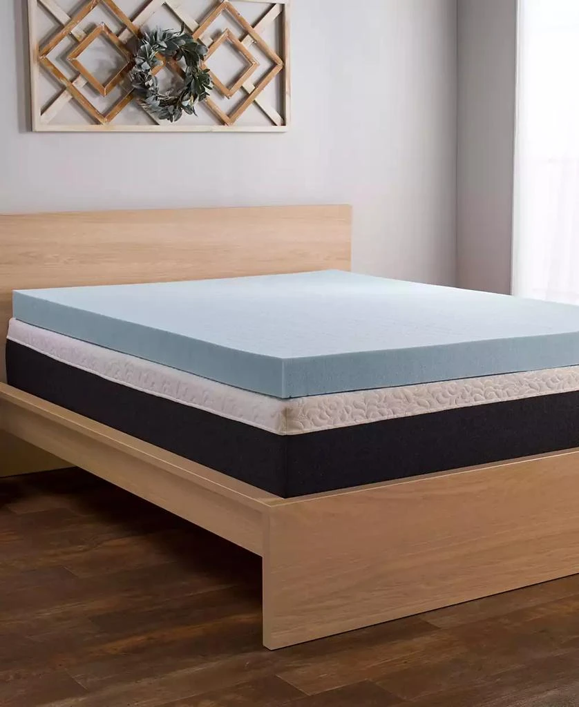 Comfort Tech TheraGel 4" Memory Foam Mattress Topper 4