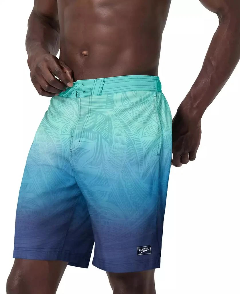 Speedo Men's Island Flow Bondi Basin Ombre Drawstring 9" Boardshorts 3