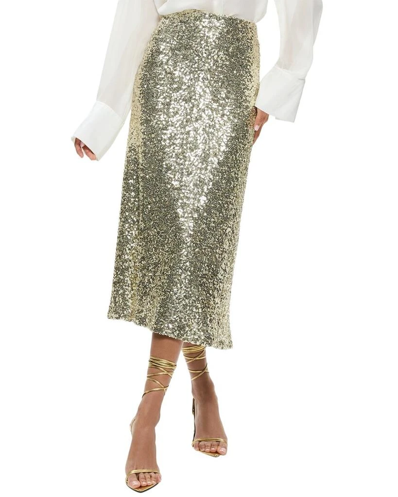 Alice + Olivia Maeve Slip Skirt 1