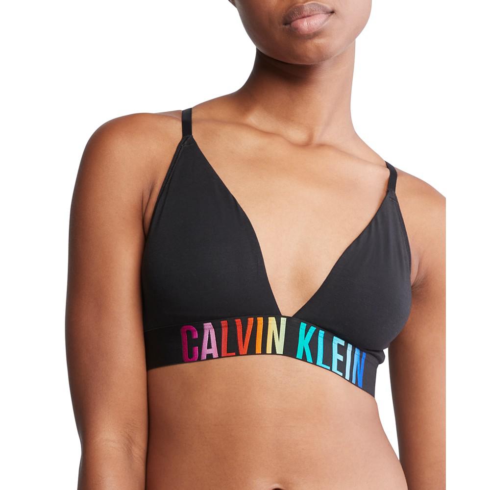 Calvin Klein Intense Power Pride Cotton Lightly Lined Triangle Bralette QF7830