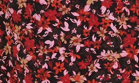 French Connection Clara Floral Off the Shoulder Puff Sleeve Dress 3