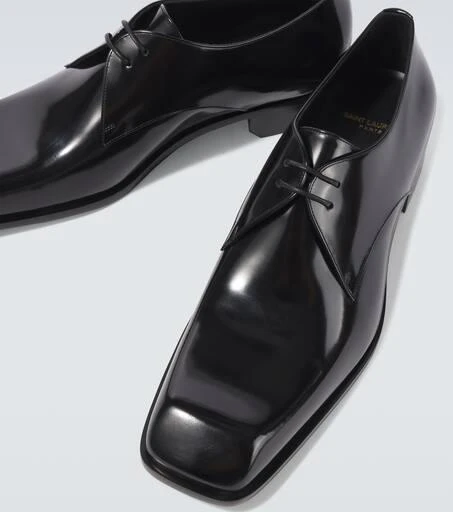Yves Saint Laurent Jean leather Derby shoes 4